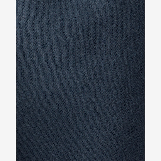 Calça de moletom bebê cós de elástico azul | Carter's