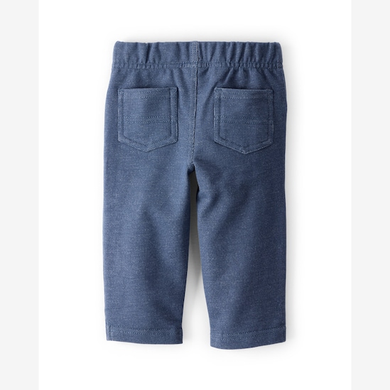 Calça jeans bebê malha denim médio | Carter's