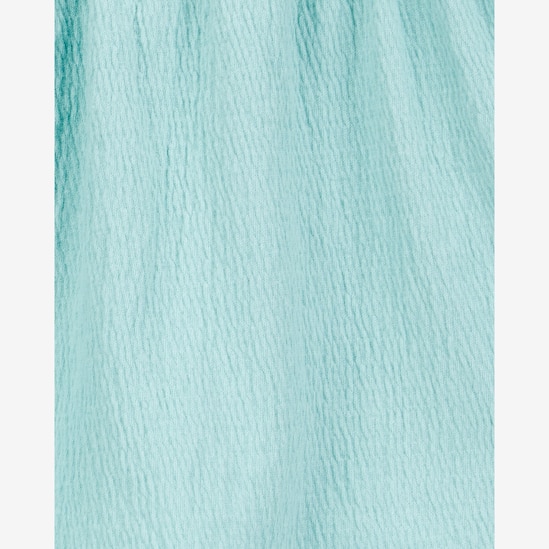 Conjunto infantil texturizado com lastex azul | Carter's