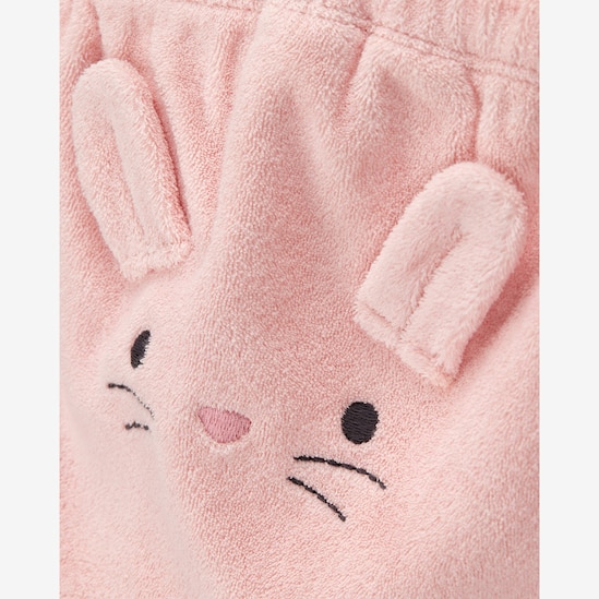 Conjunto longo bebê 3 peças atoalhados ratinho rosa | Carter's