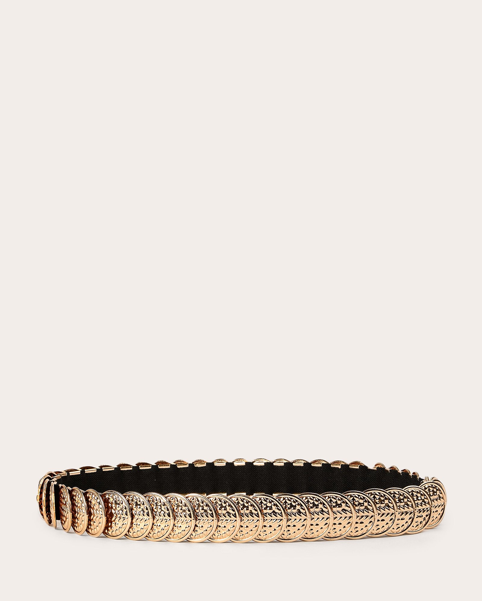 Cinto feminino medalhas em metal dourado
