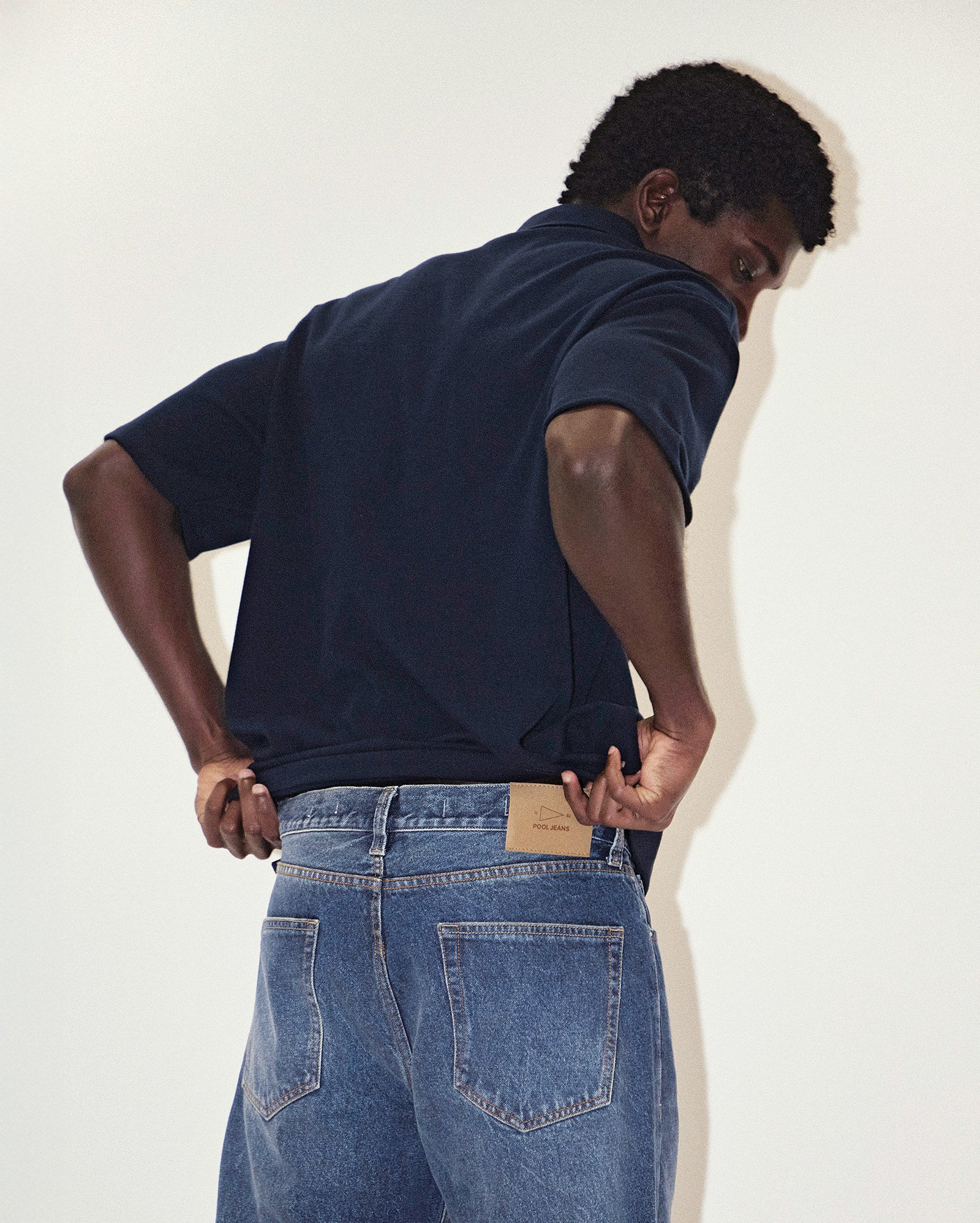 Calça jeans masculina relaxed estonada - Jeans Médio | Pool Jeans — foto 5