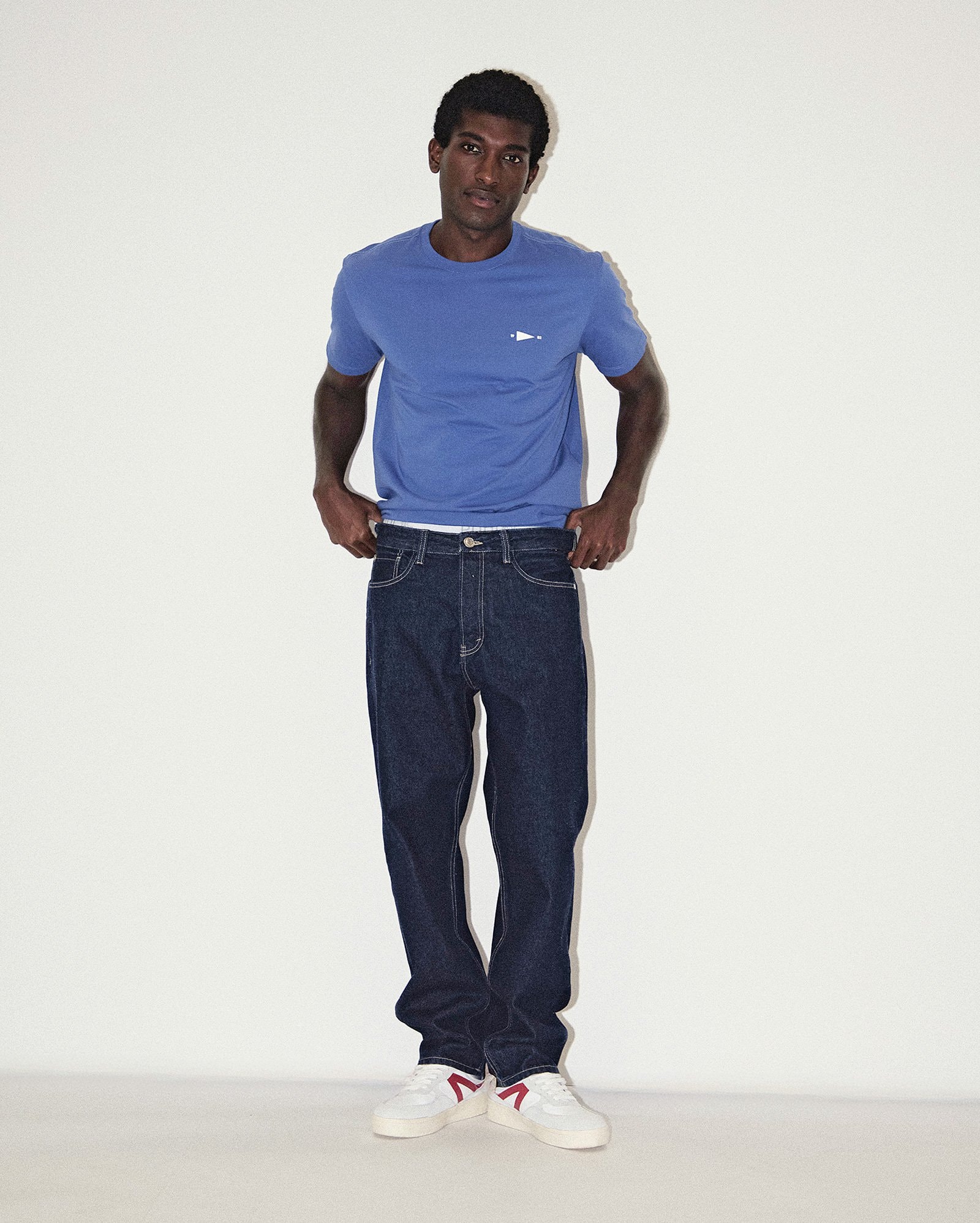 Calça jeans masculina relaxed estonada - Jeans Clássico Escuro | Pool Jeans