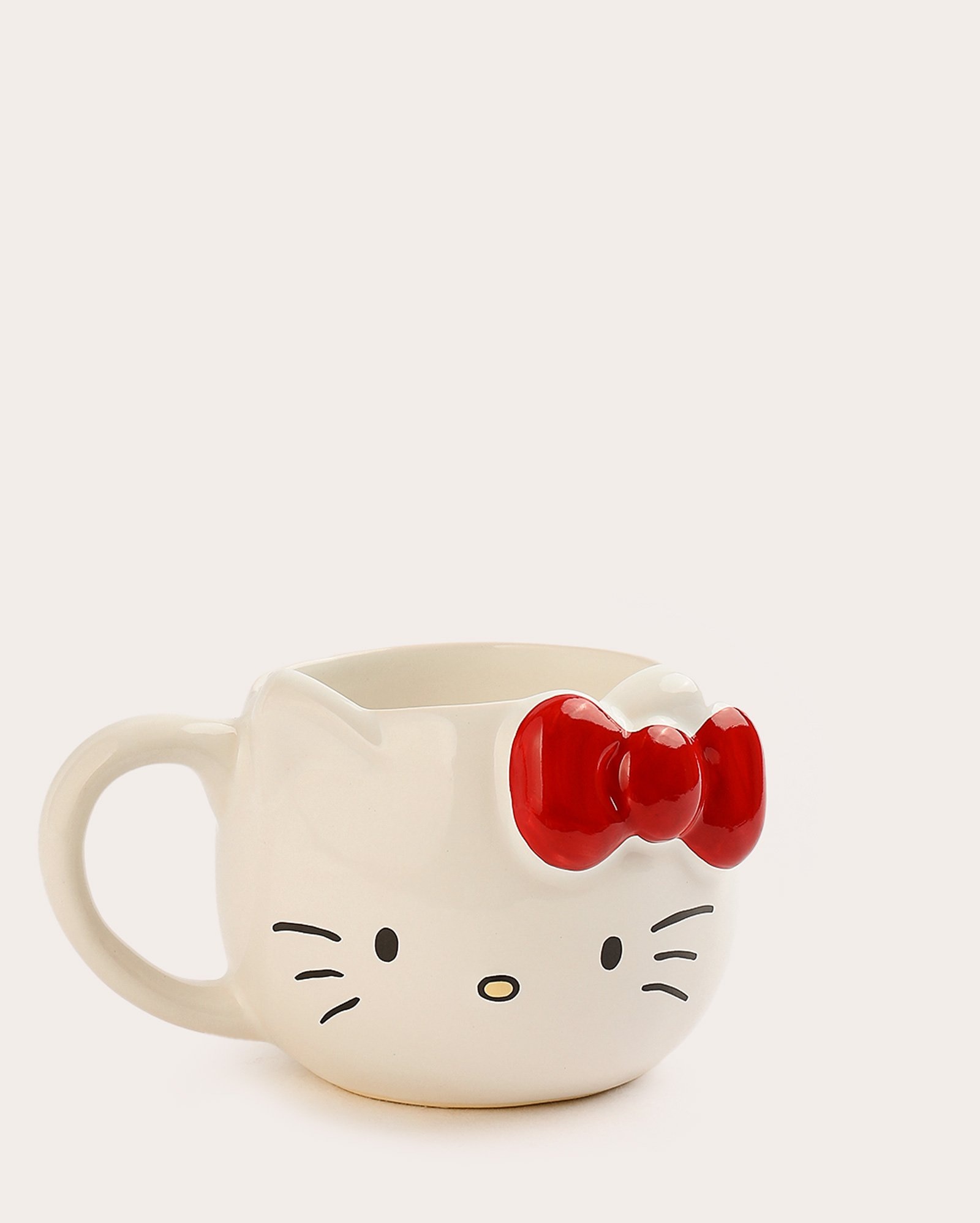 Caneca cerâmica Hello Kitty 400ml - branca | FANLAB