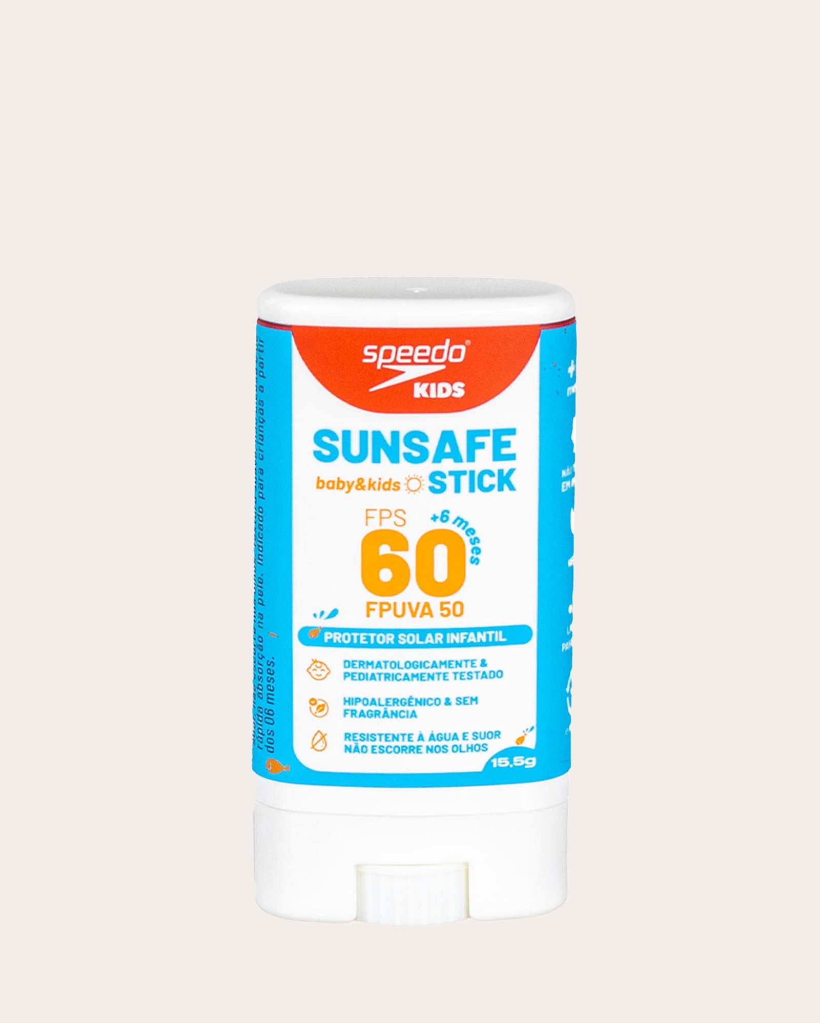 Protetor solar infantil Sunface Baby e Kids FPS60 FPUVA50 15,5g | Pink Cheeks