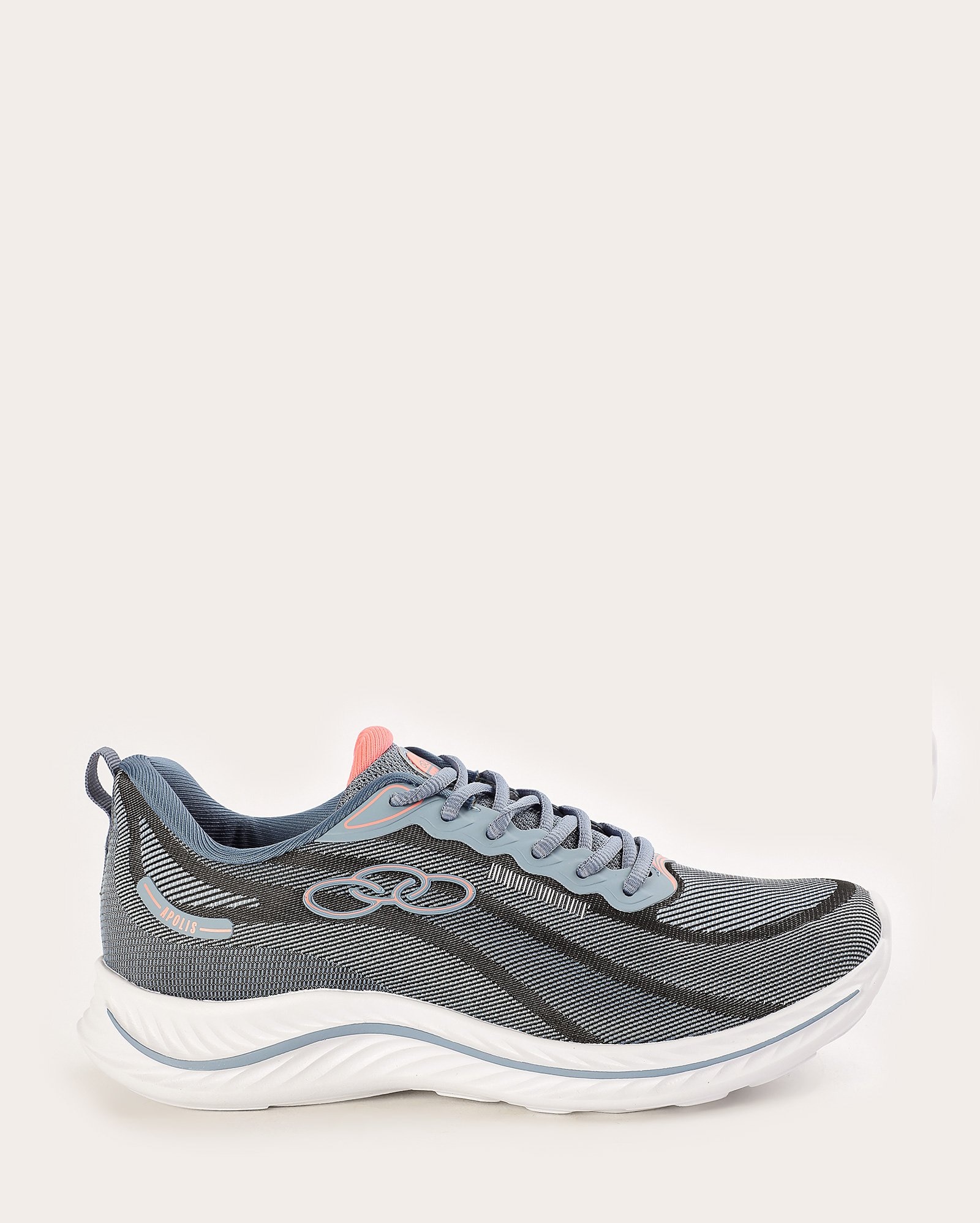 Tênis feminino Apolis evasense - cinza | Olympikus