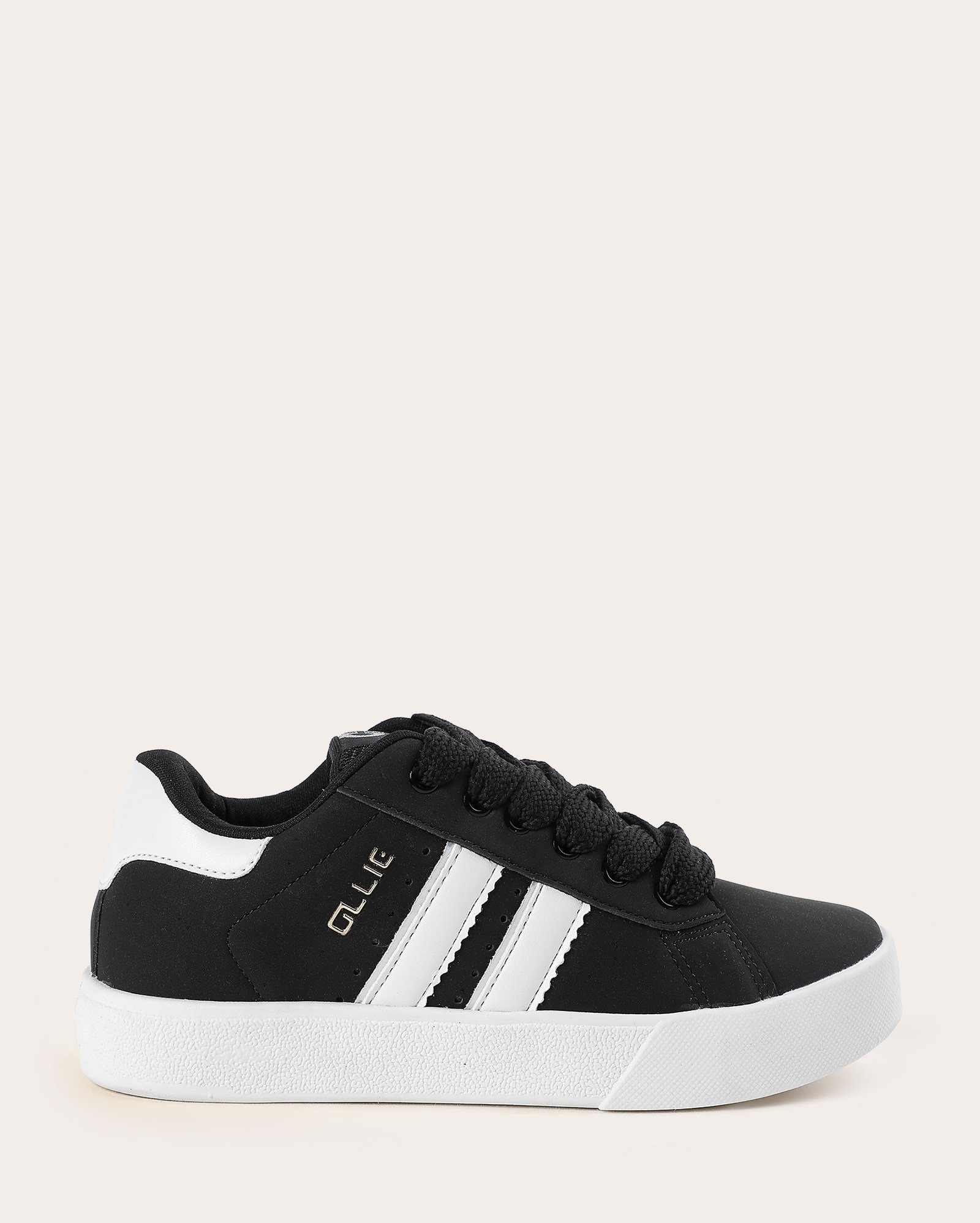 Tênis juvenil casual Space 2 - preto | Ollie