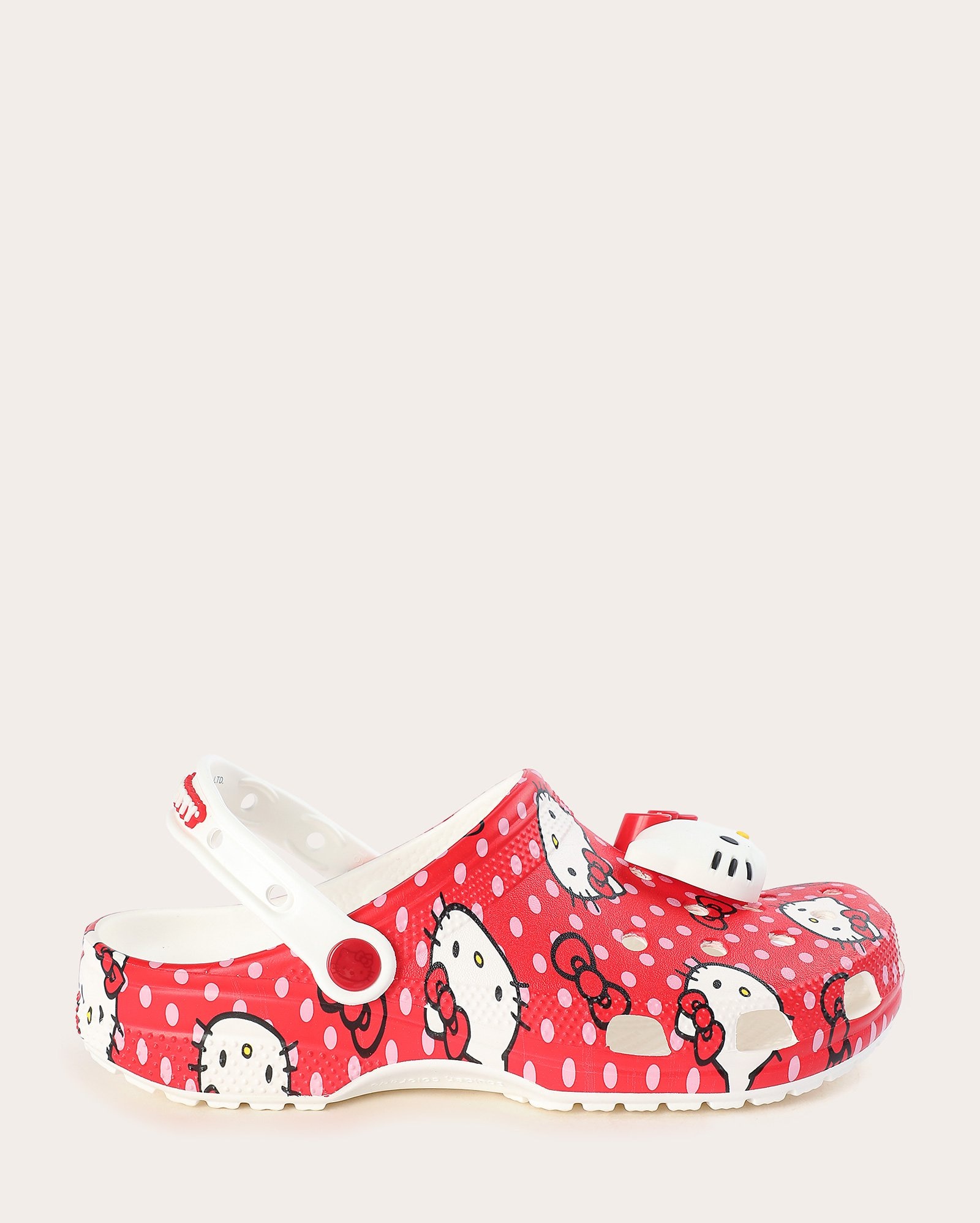 Sandália feminina Classic Hello Kitty - vermelha | Crocs