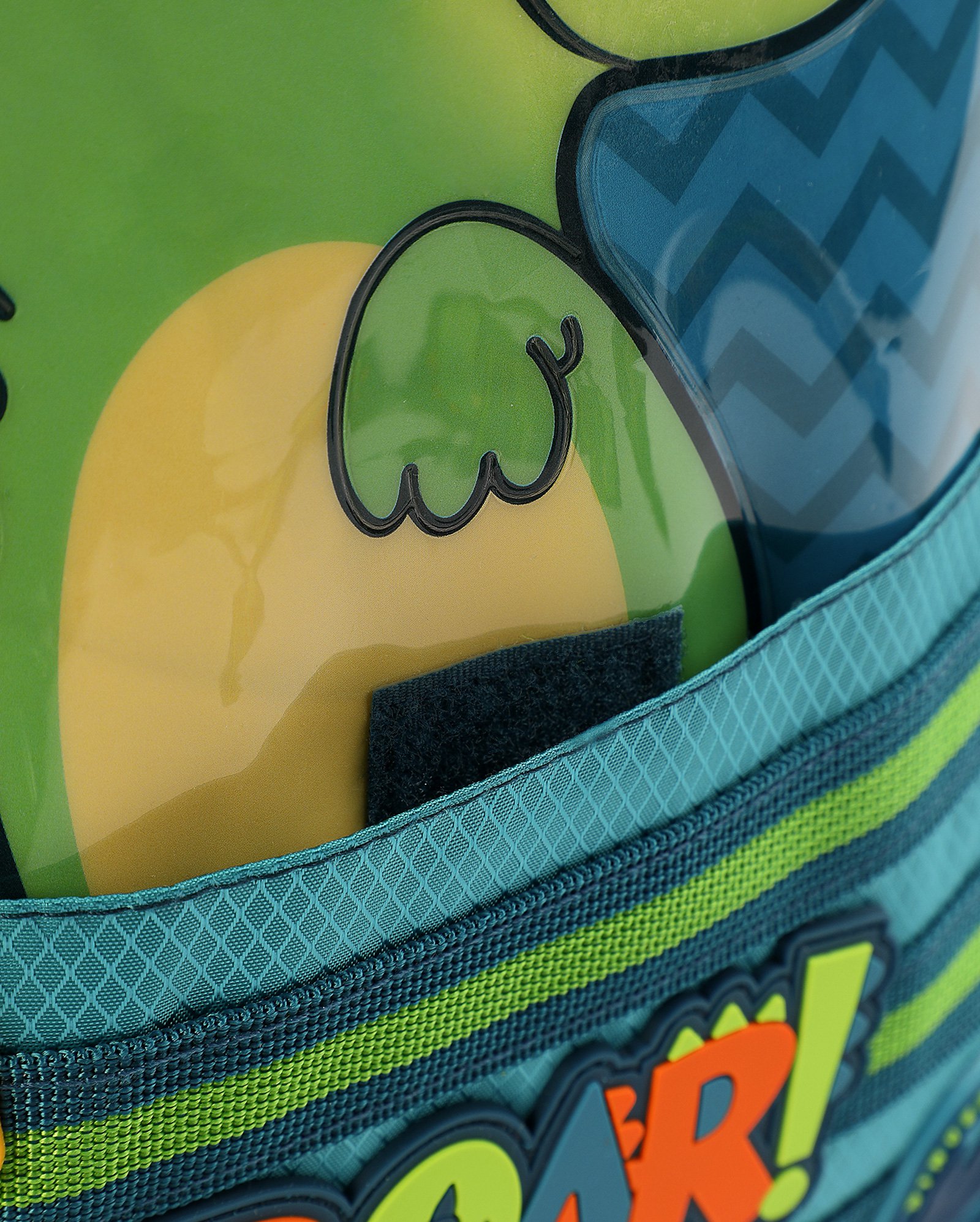 Mochila infantil dinossauro explorer com bolsos - azul | Clio Style