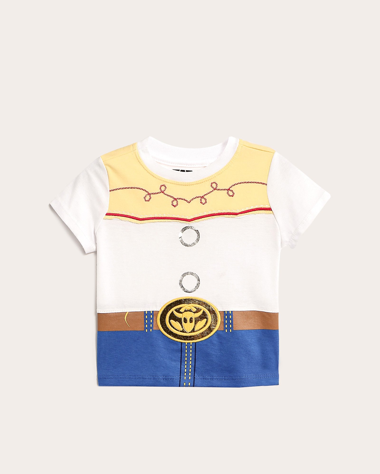 Camiseta infantil Jessie 2-8A - branca | FANLAB