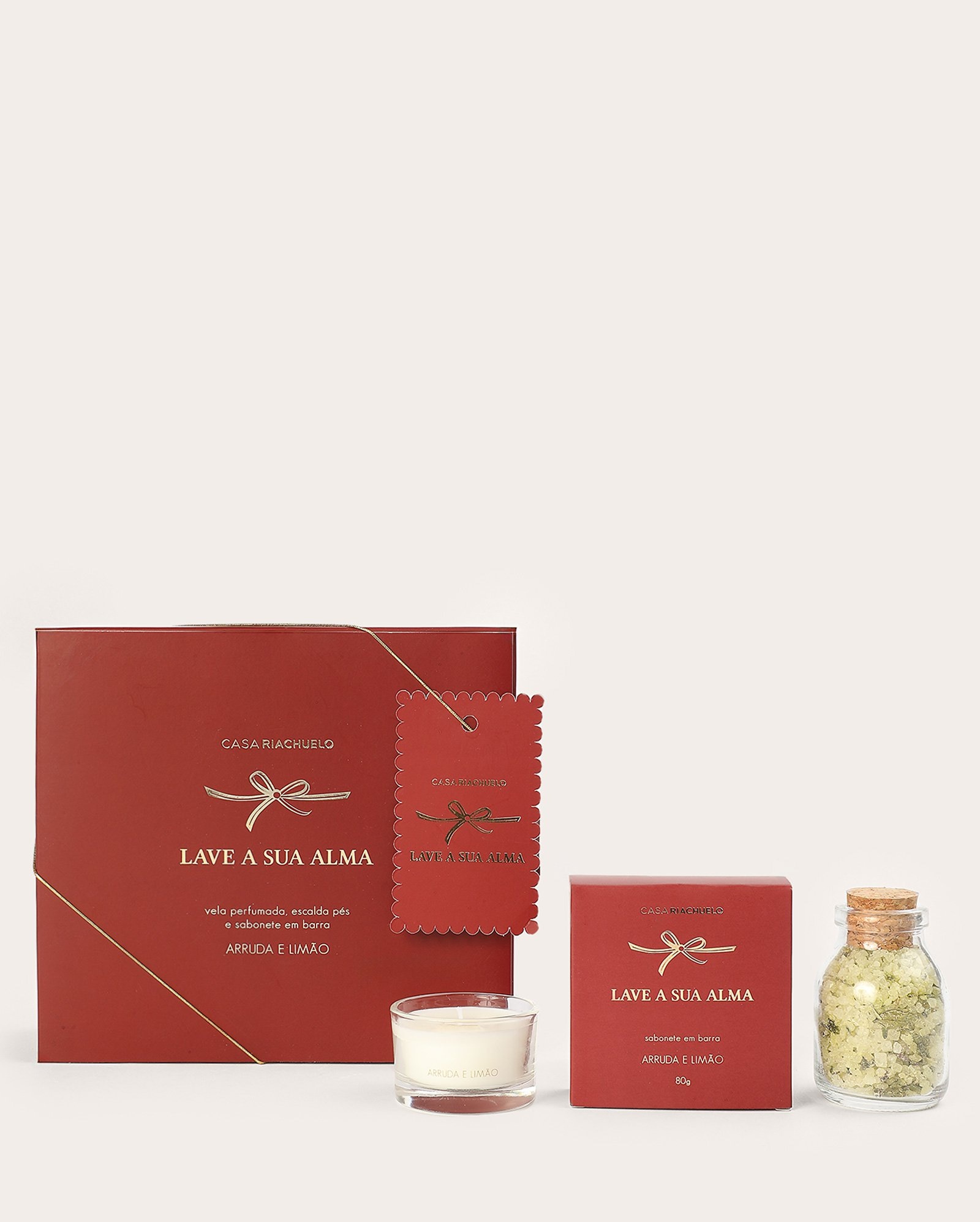 Kit ritual 3 peças arruda e limão | Casa Riachuelo