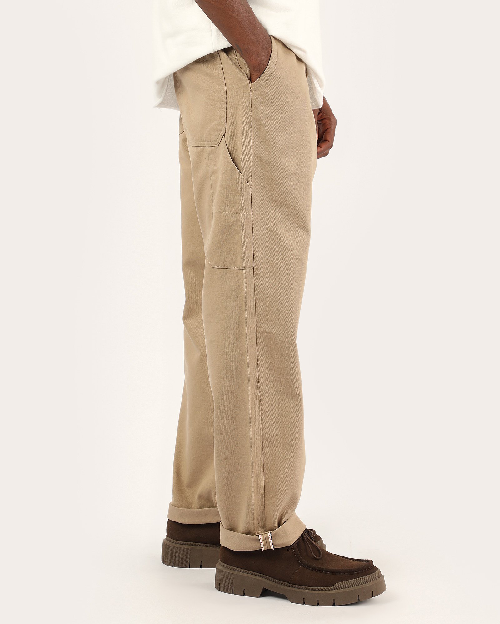 Calça jeans masculina loose - Marrom Claro | Pool Jeans — foto 5