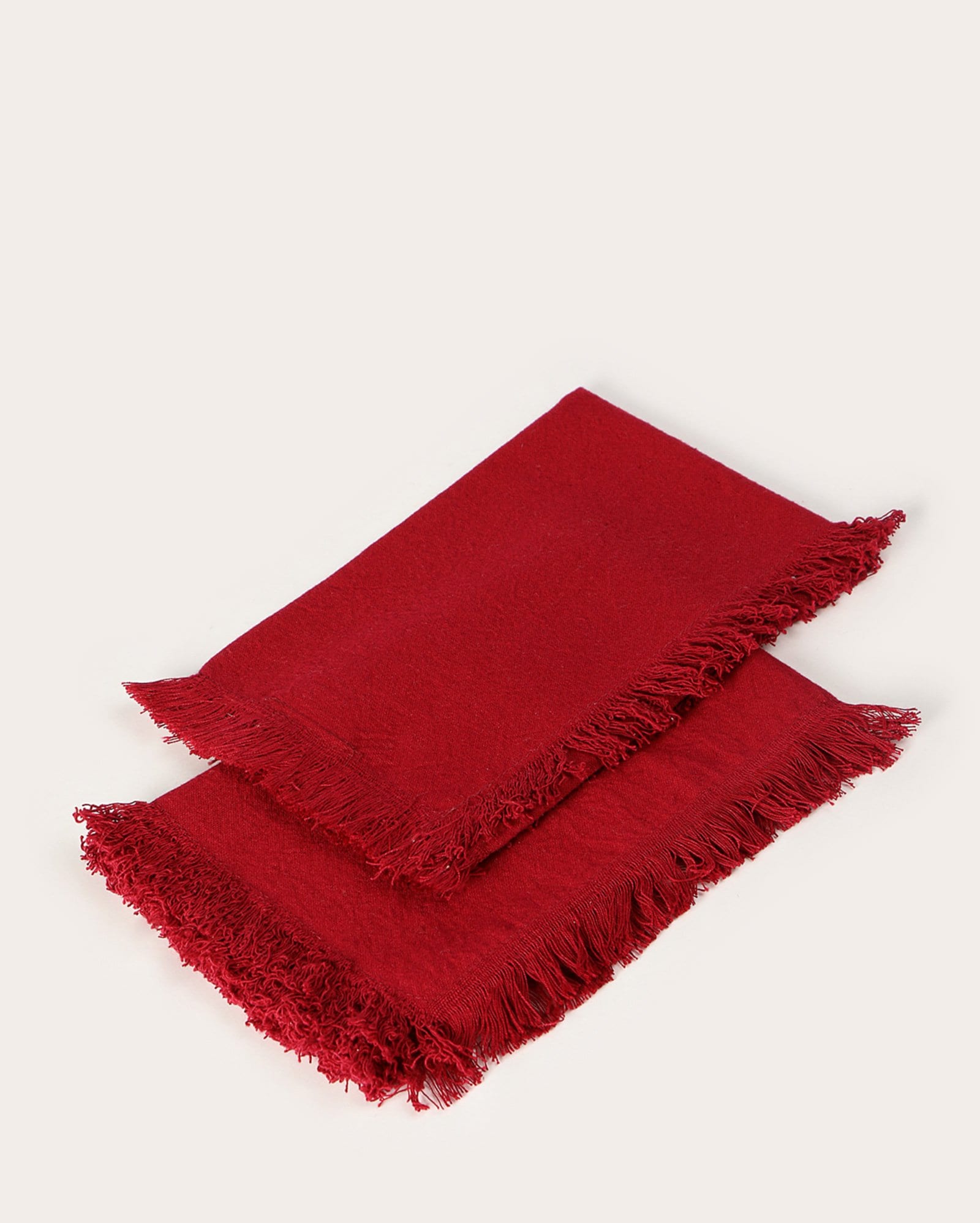 Kit guardanapo de tecido 2 peças Belinda - vermelho | Casa Riachuelo