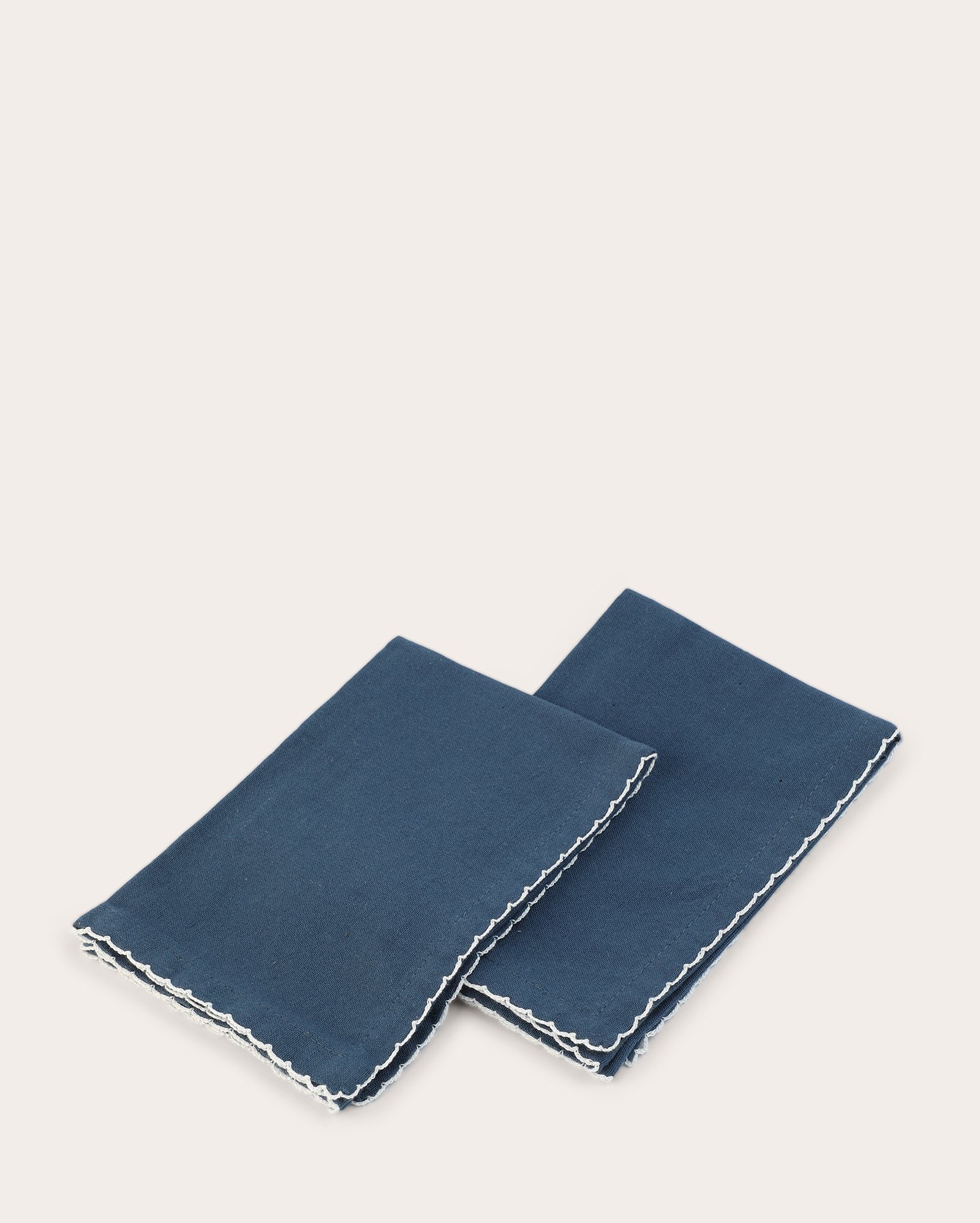 Kit guardanapo de tecido 2 peças Lauren - azul | Casa Riachuelo