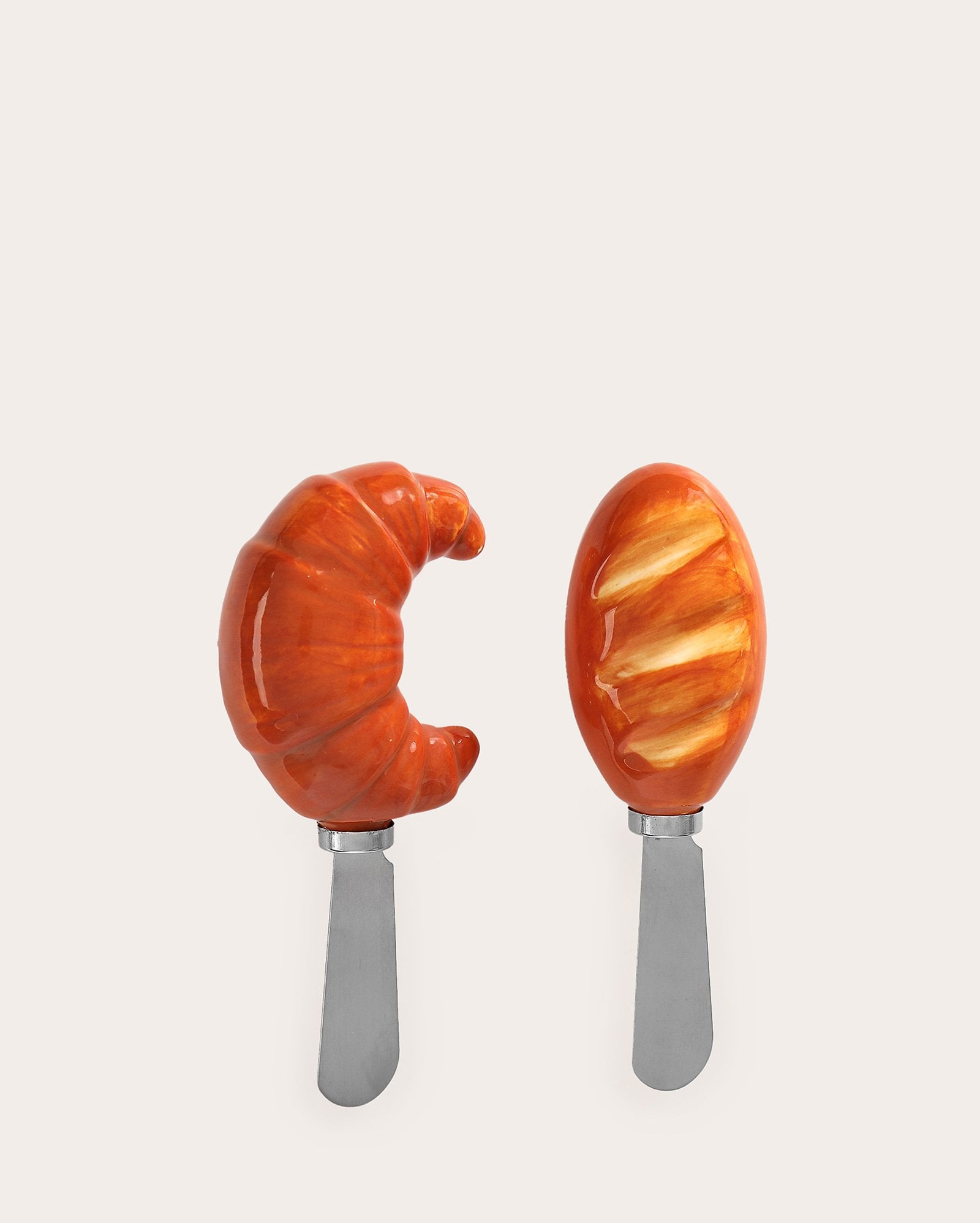 Kit espátula 2 peças croissant - laranja | Casa Riachuelo