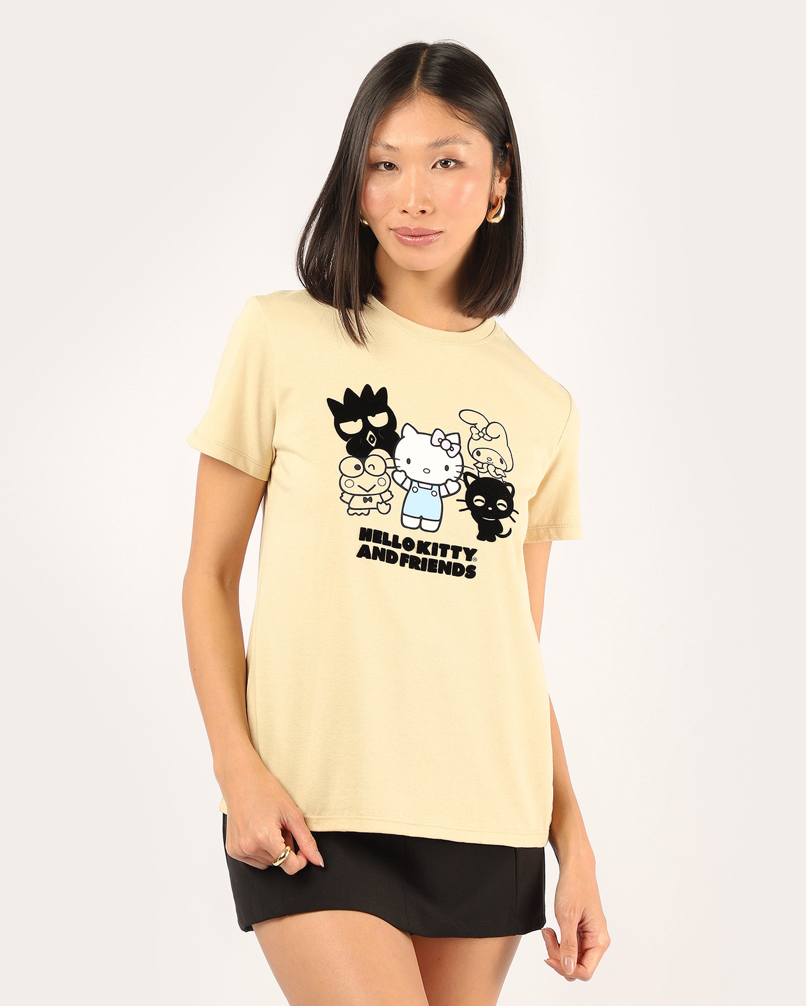 Camiseta feminina Hello Kitty - bege | Sanrio