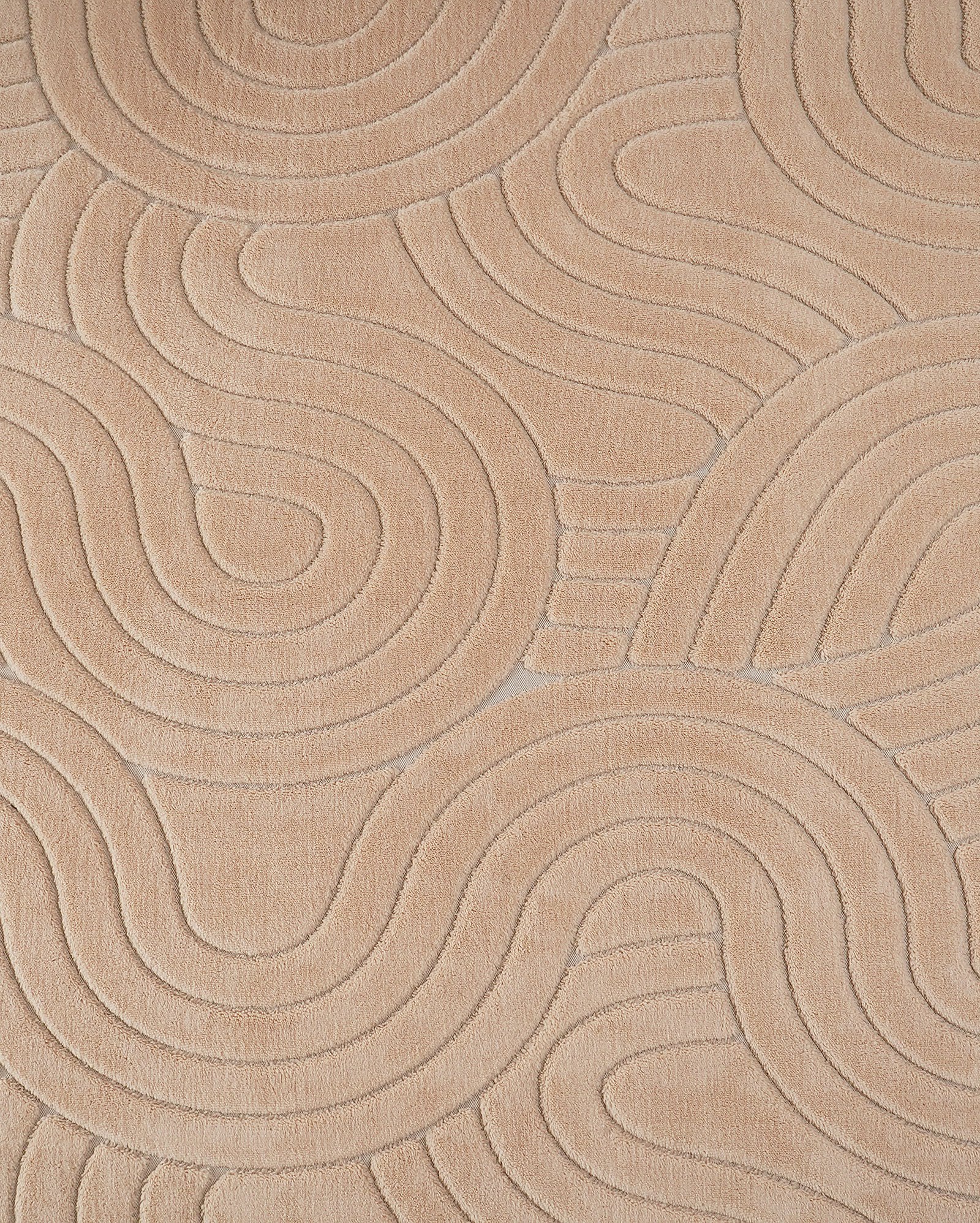 Tapete retangular carving - bege - 150 X 200 CM Bege | Casa Riachuelo
