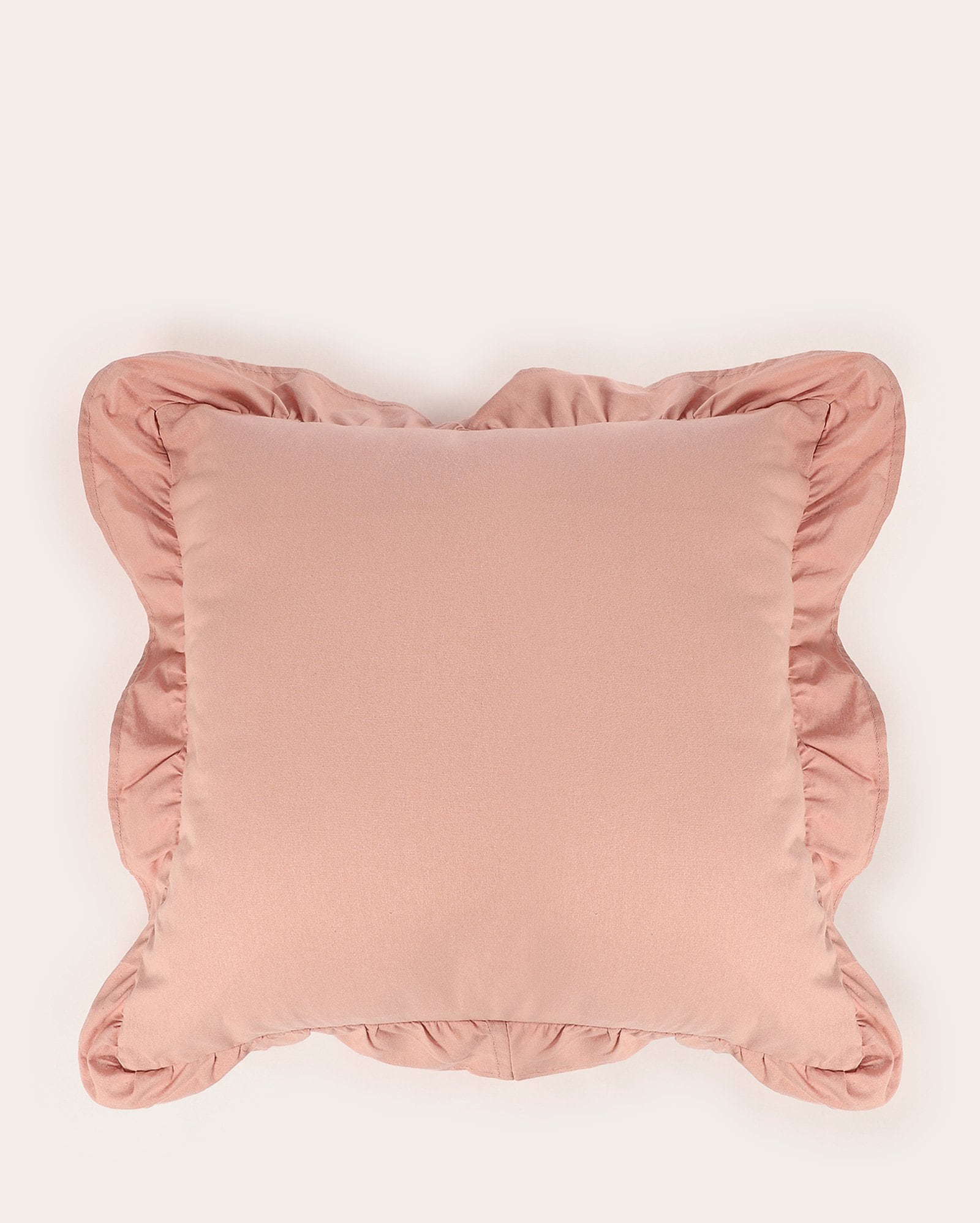 Almofada com babados Barcelona 45x45 - rosa | Casa Riachuelo