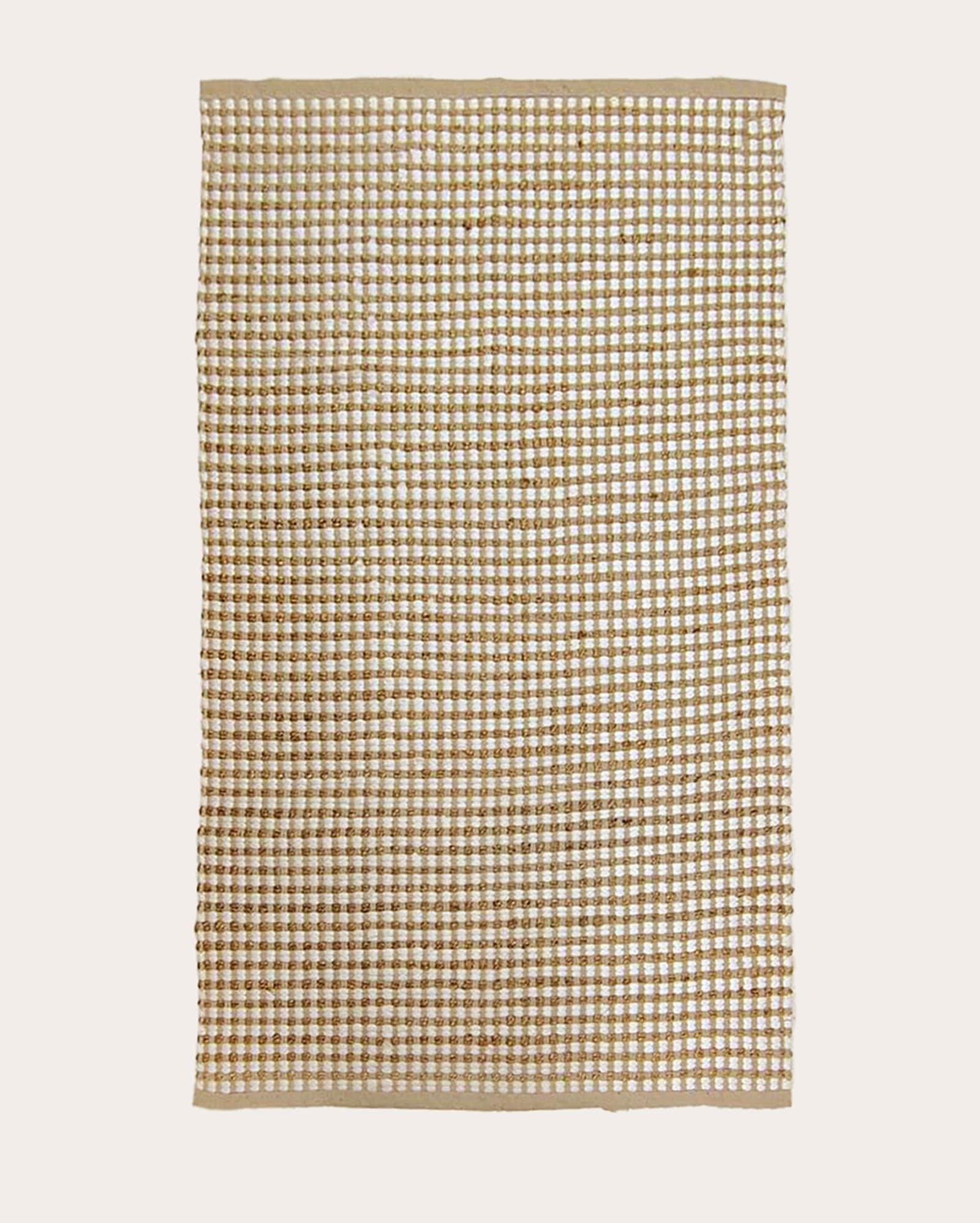 Tapete naturale trançado - 100 X 150 CM Bege | Casa Riachuelo