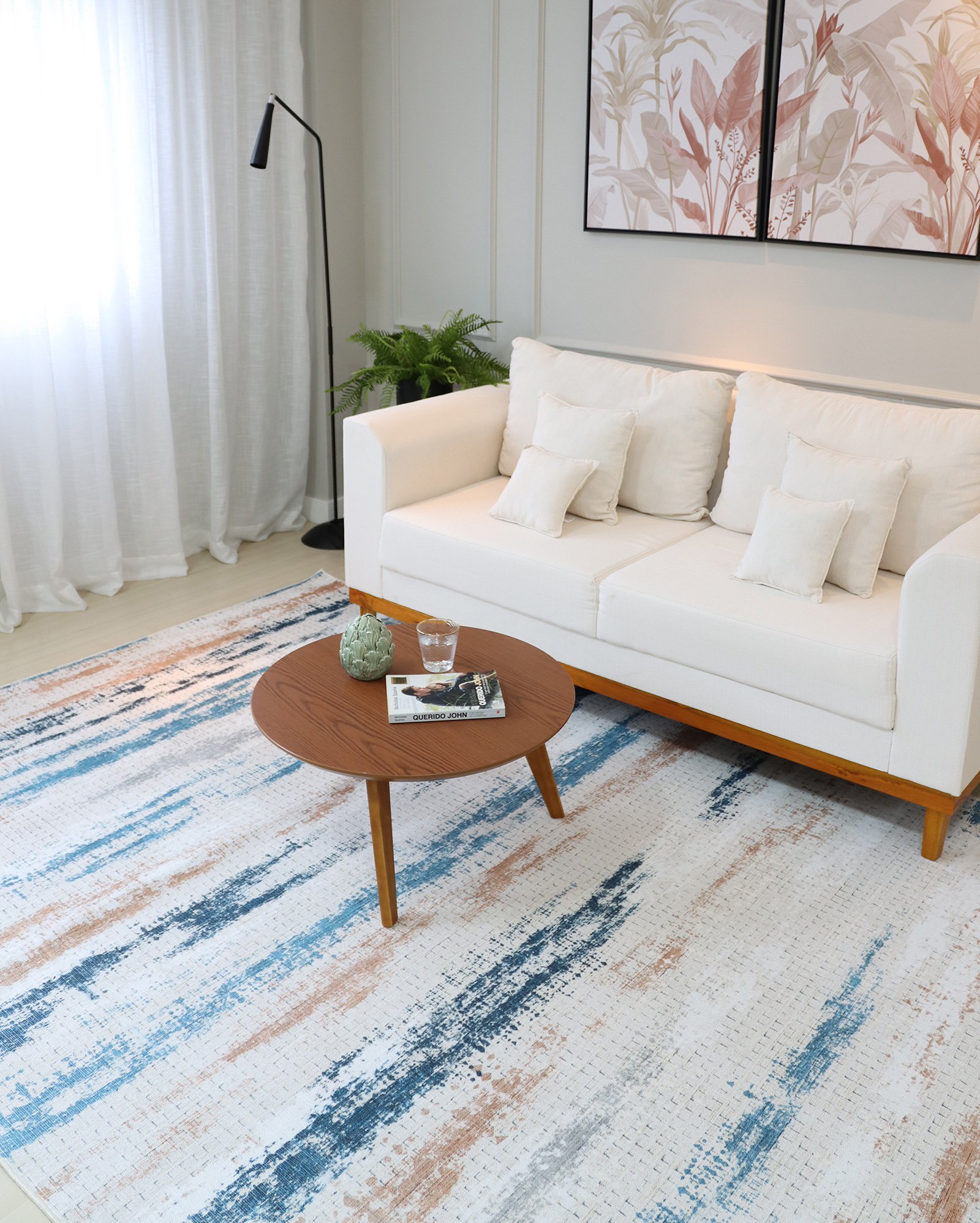 Tapete Servilha 140x200cm - multicor | Casa Riachuelo