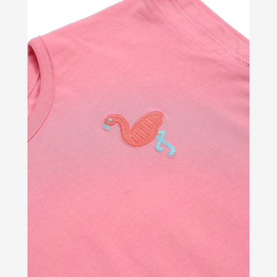 Camiseta infantil flamingo - rosa | Carter’s