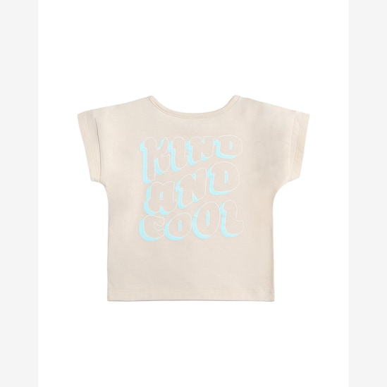 Camiseta infantil estampa flamingo - bege | Carter’s