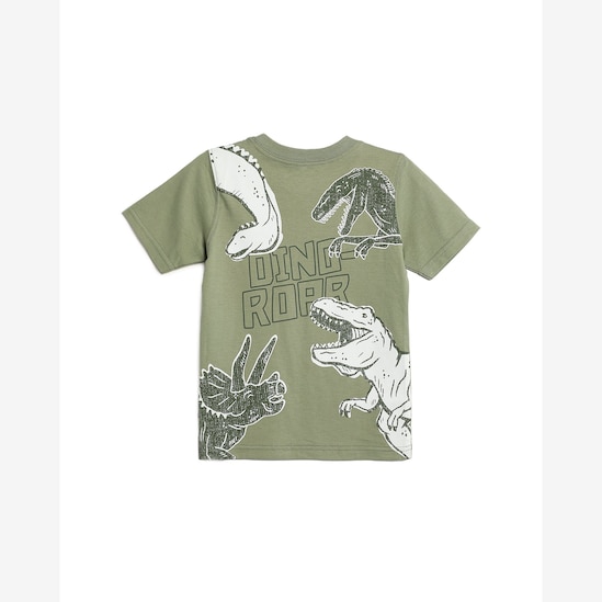 Camiseta infantil dinossauro - verde | Carter's