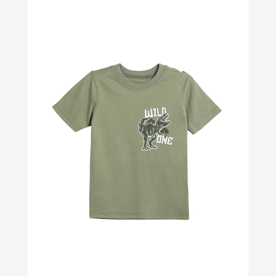 Camiseta infantil dinossauro - verde | Carter's