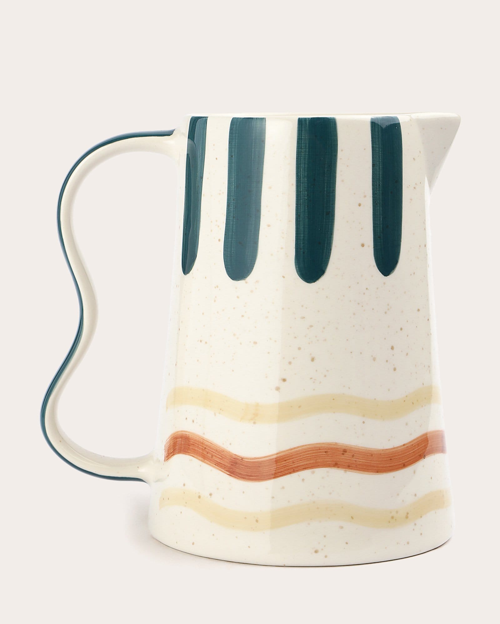 Jarra de cerâmica Georgia 1,8L - off-white | Casa Riachuelo