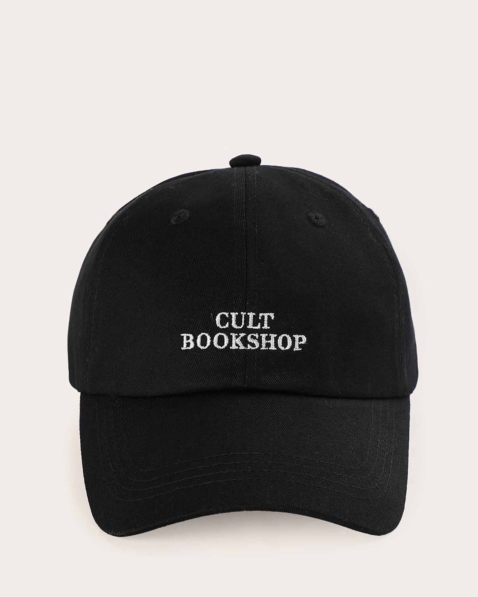 Potcap Preot Riachuelo | Boné masculino aba curva cult bookshop - preto