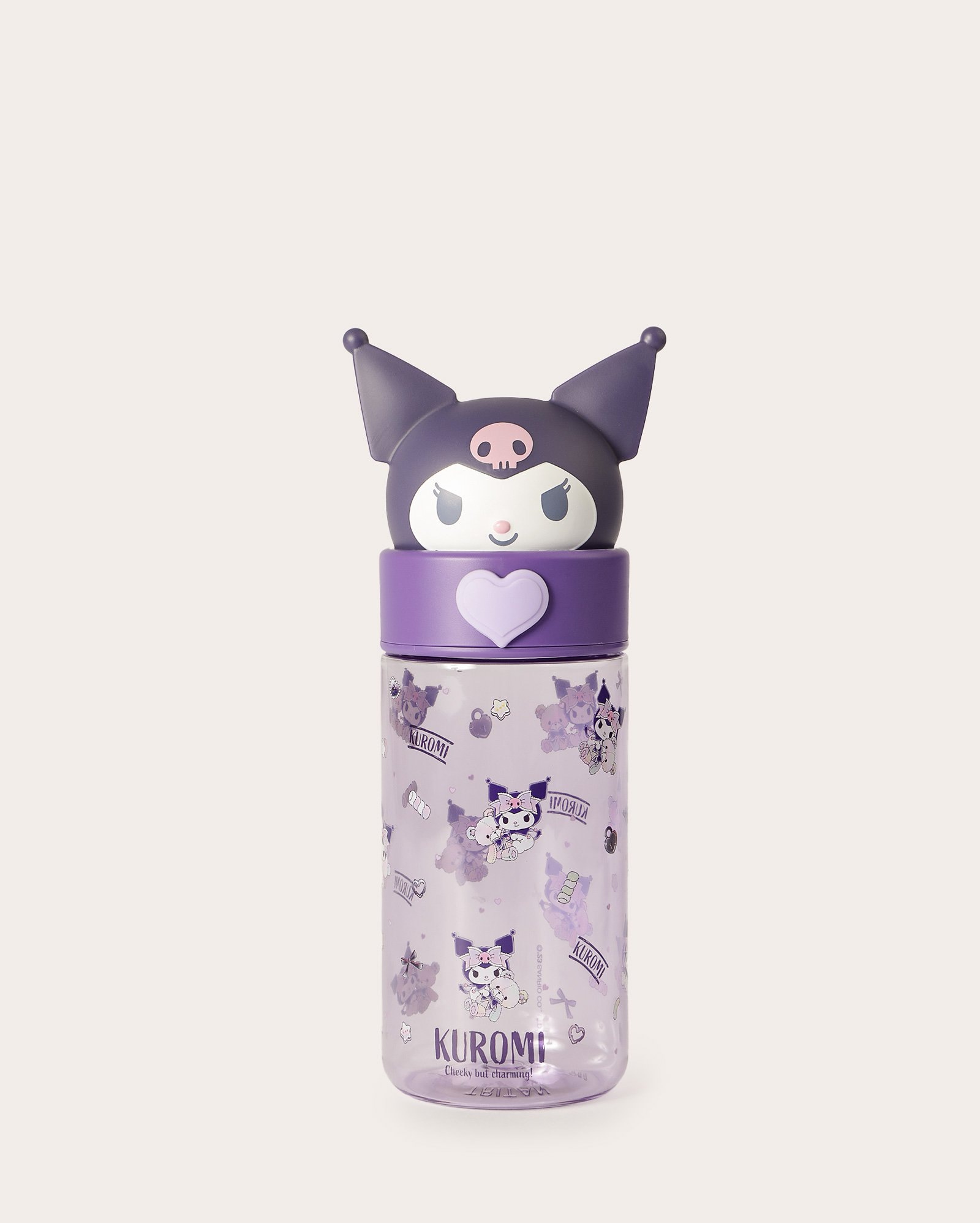 Garrafa infantil Kuromi 500ml - lilás | Sanrio