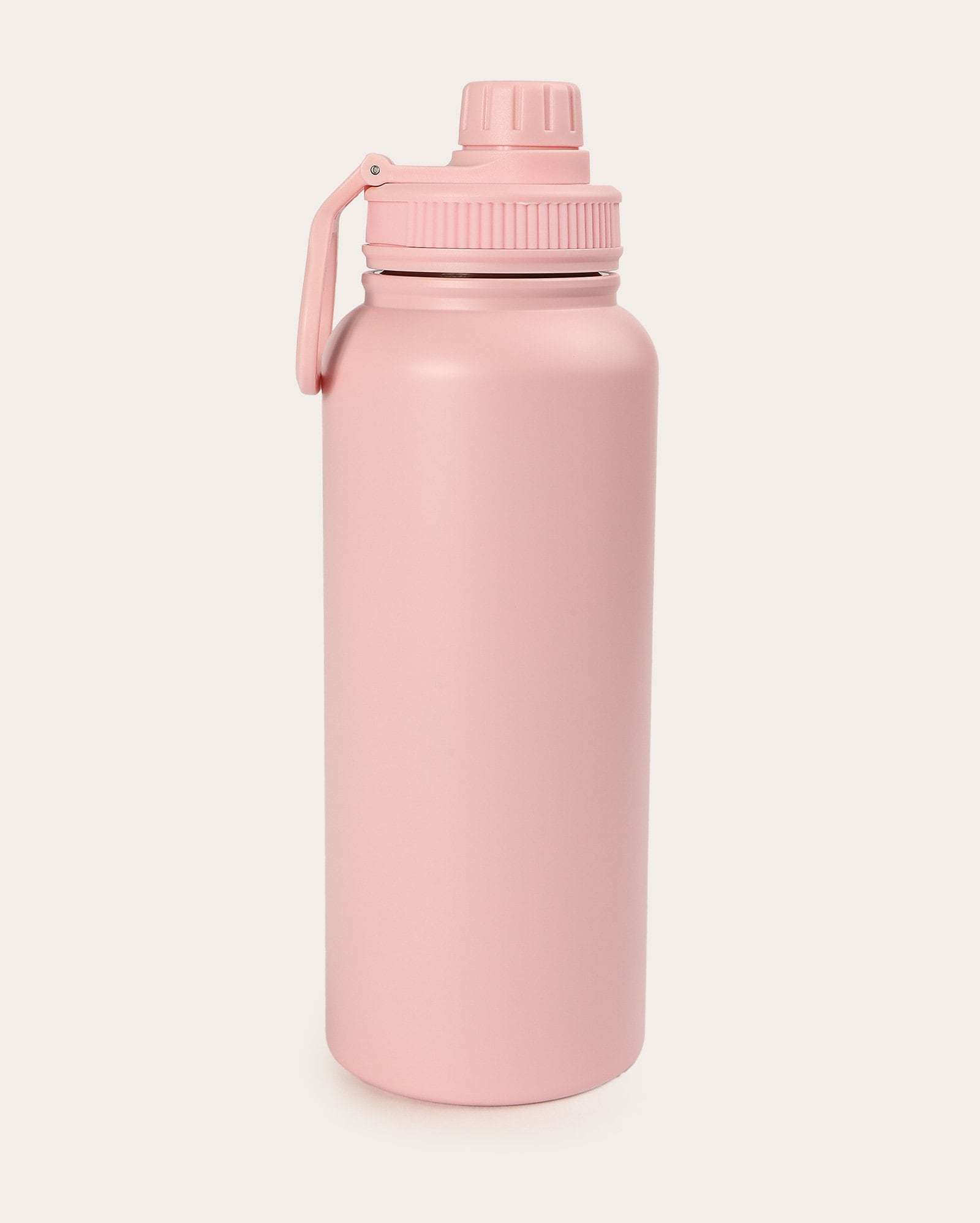 Garrafa squeeze de metal 1L lisa - rosa