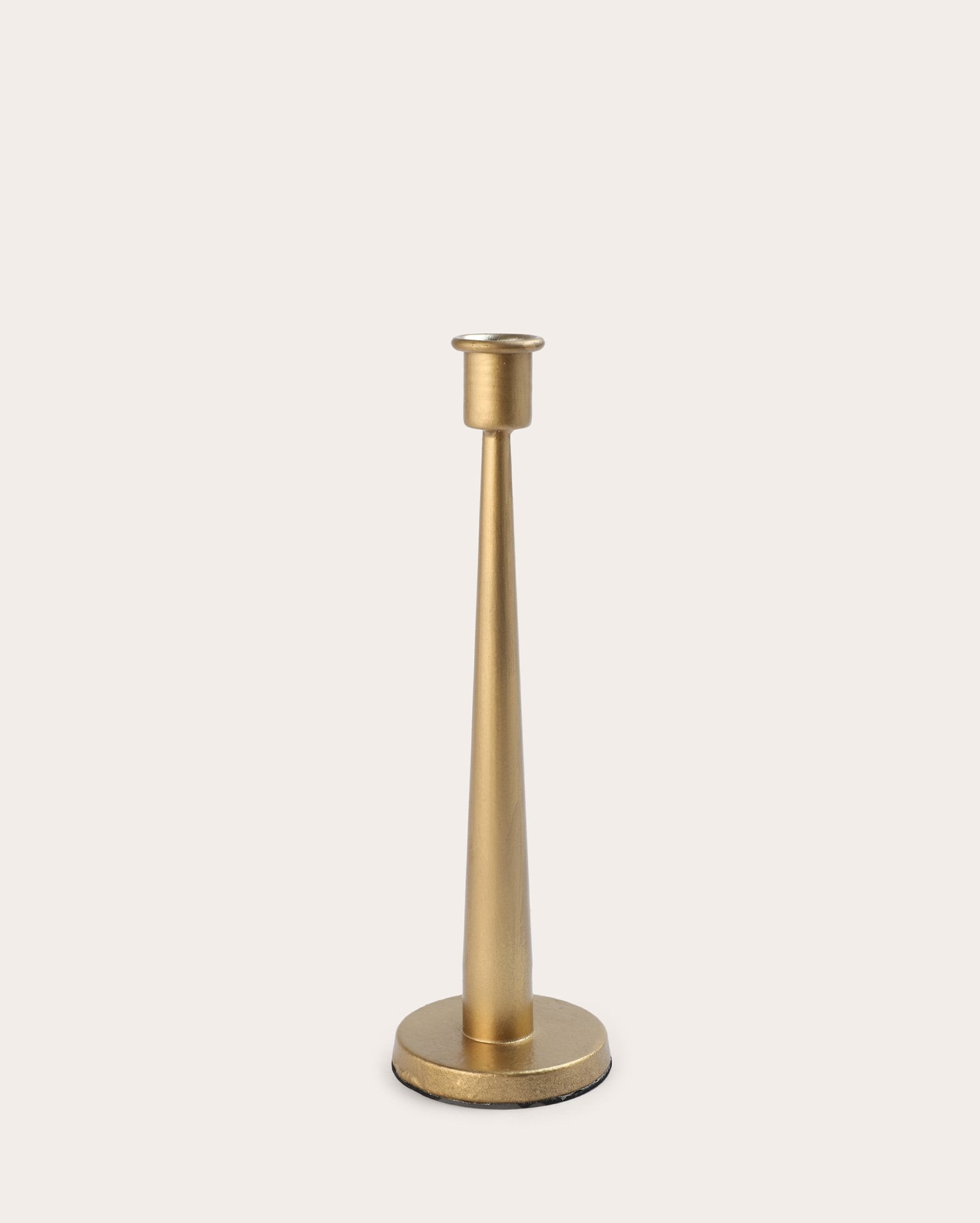 Porta-vela castiçal Lima 25,8cm - dourado | Casa Riachuelo