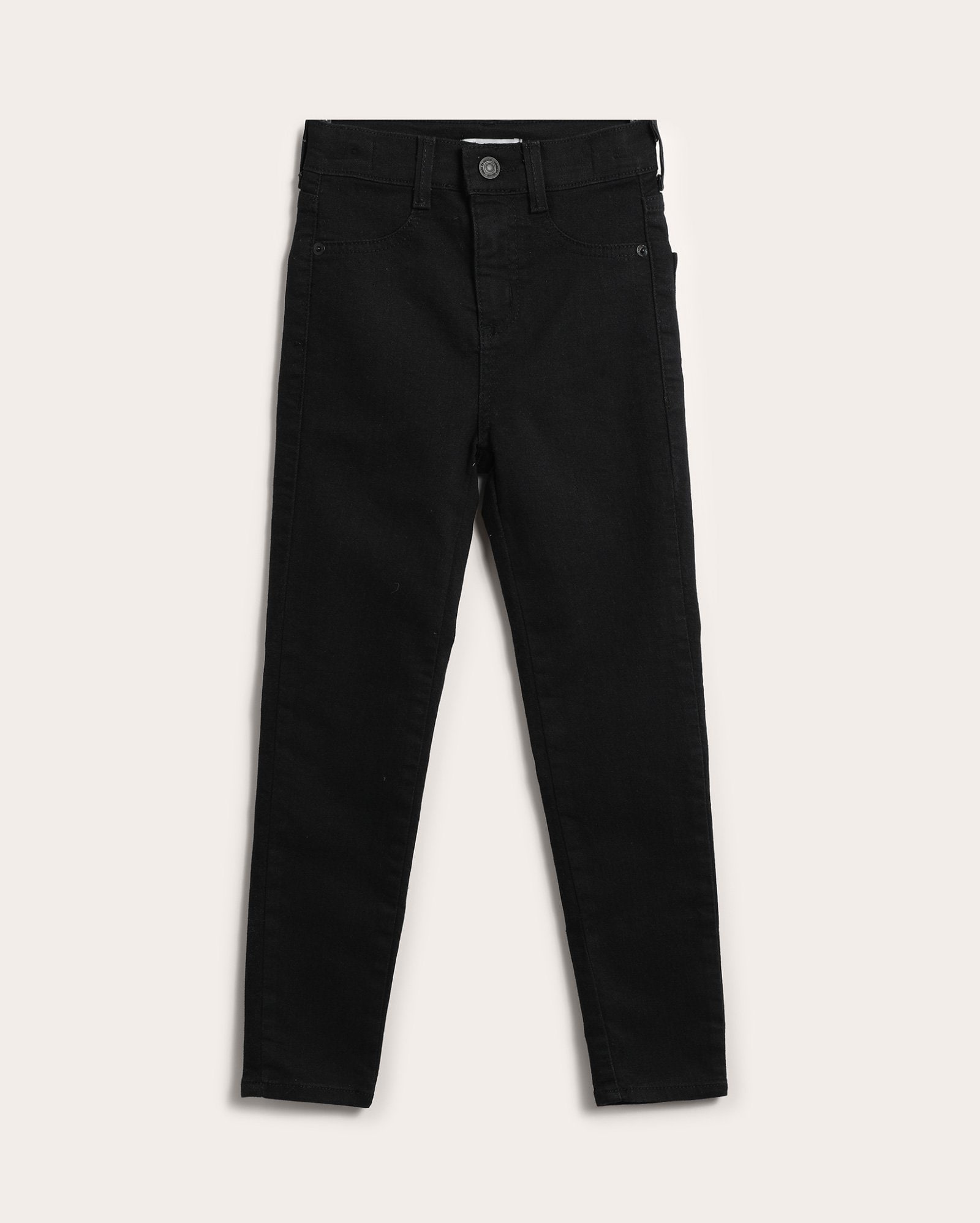 Calça black jeans infantil skinny 6-14A - preta