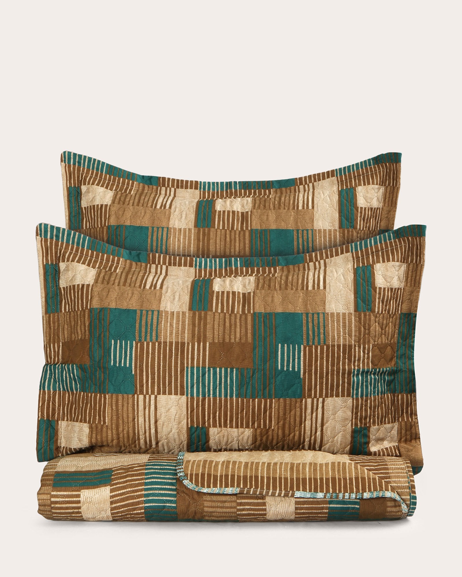 Kit colcha Boutis dupla face Luana - CASAL Multicor | Casa Riachuelo