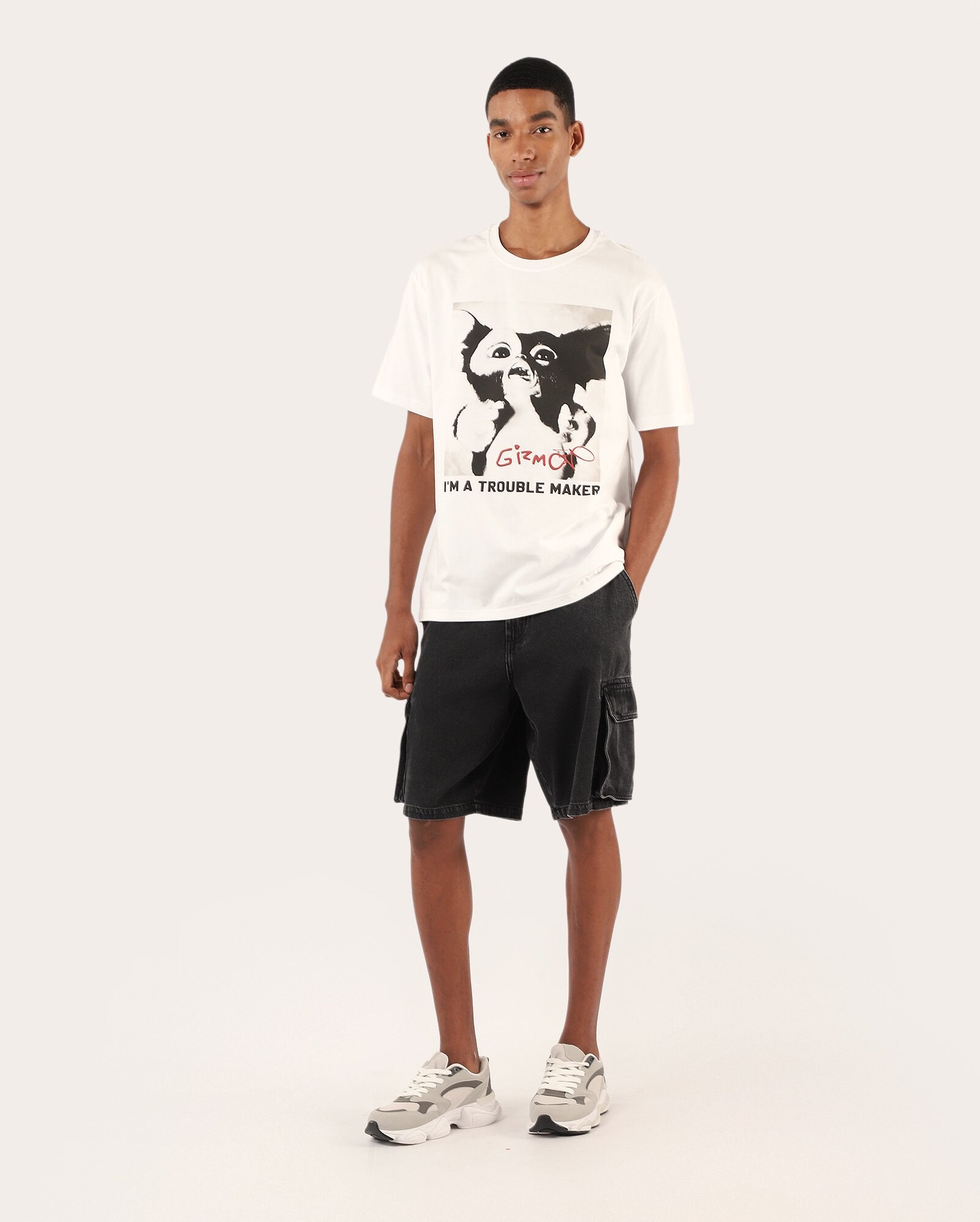 Riachuelo | Camiseta masculina Gizmo - branca | FANLAB
