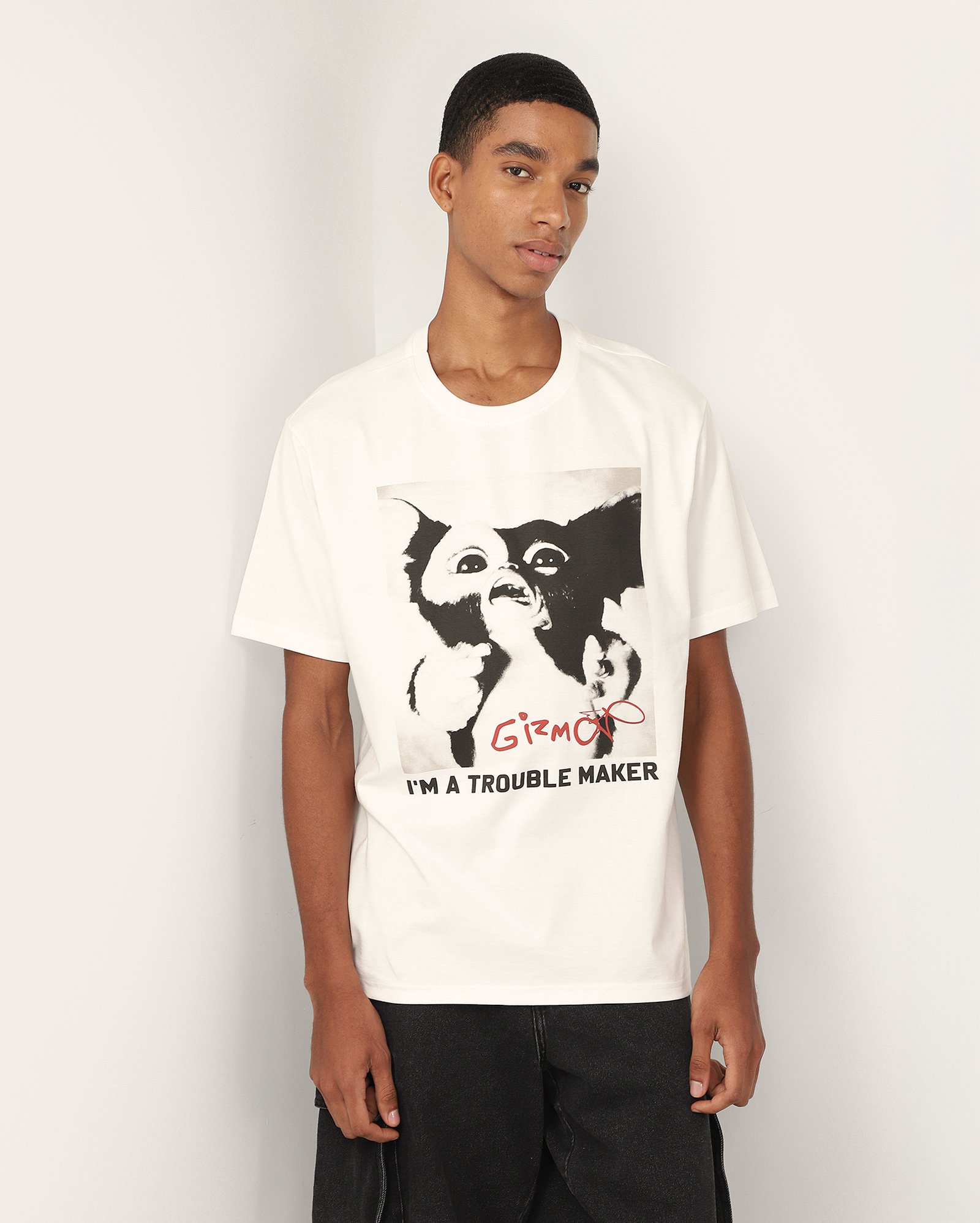 Riachuelo | Camiseta masculina Gizmo - branca | FANLAB