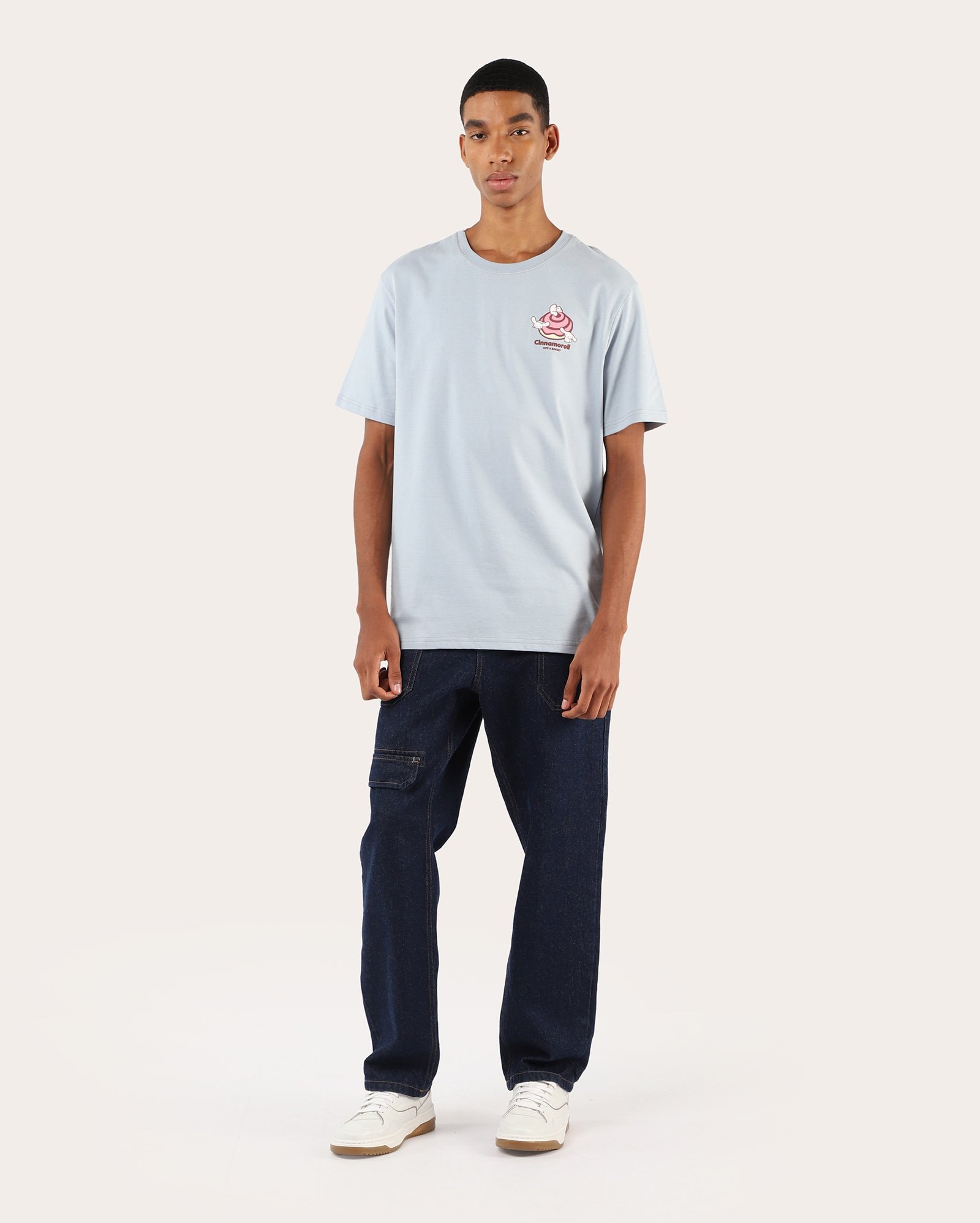 Riachuelo | Camiseta masculina Cinnamoroll - azul | Fanlab