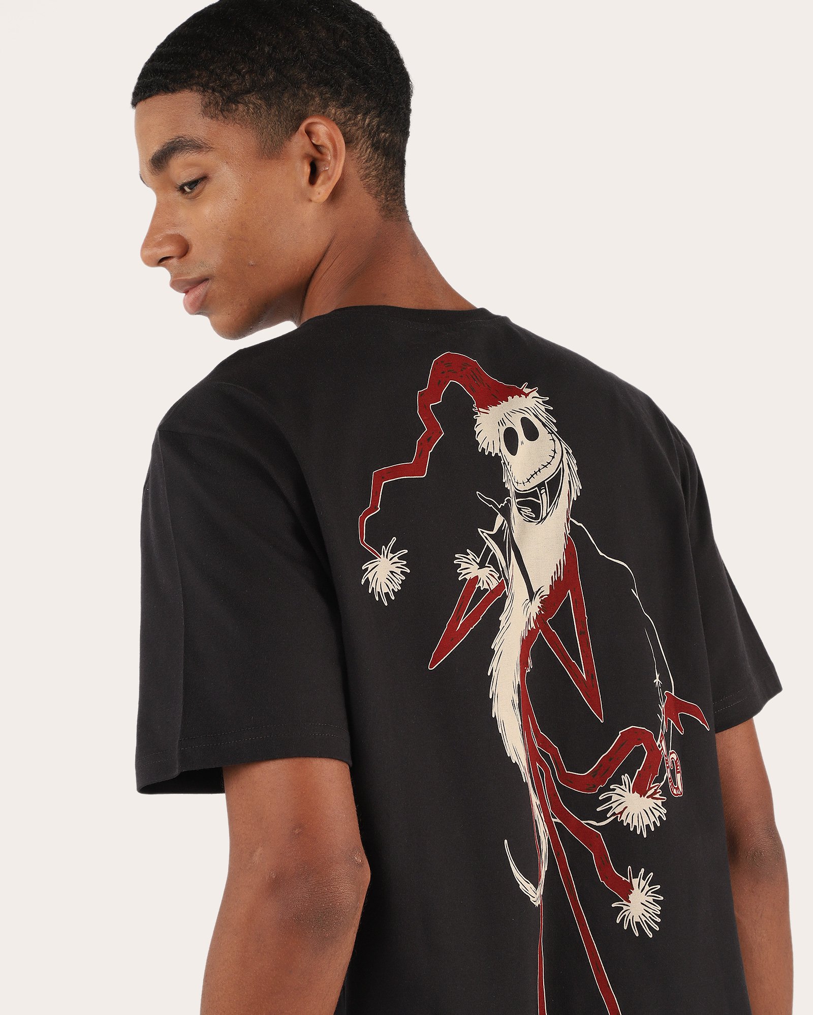 Camiseta masculina Jack Christmas - preta | FANLAB — foto 4