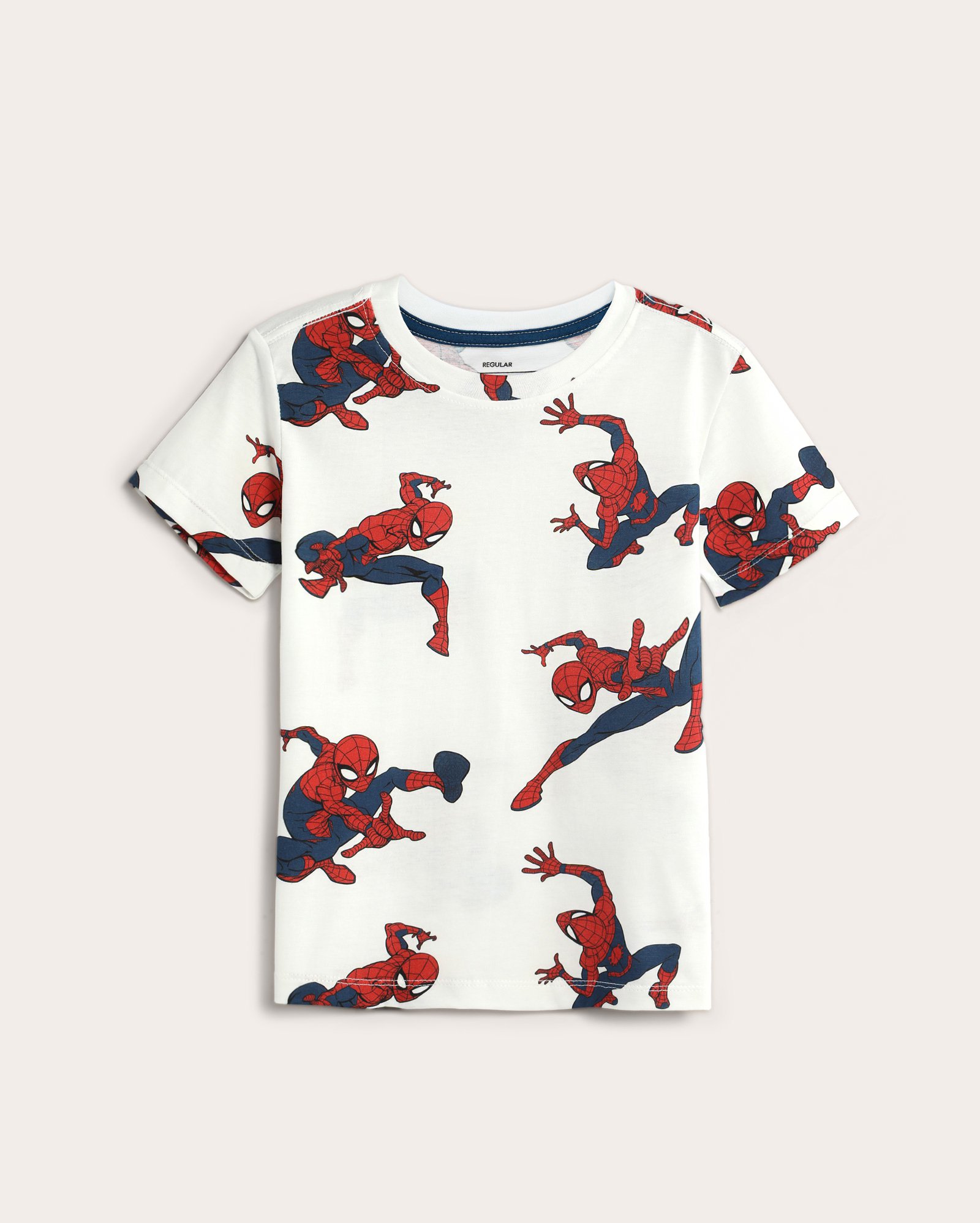 Camiseta infantil Homem-Aranha 1-9A - branca | Marvel