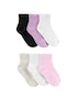 Kit meia infantil 6 pares cano canelado - multicor | Carter's