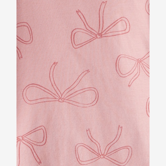 Pijama longo bebê 4 peças laço - multicor | Carter's