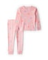 Pijama longo infantil 2 peças em plush sorrisos - rosa | Carter's