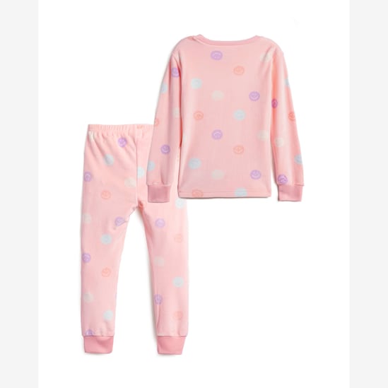 Pijama longo infantil 2 peças em plush sorrisos - rosa | Carter's