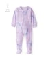 Macacão pijama bebê em fleece unicórnios - lilás | Carter's