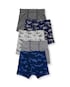 Kit cueca infantil boxer 5 peças dinossauros - multicor | Carter's