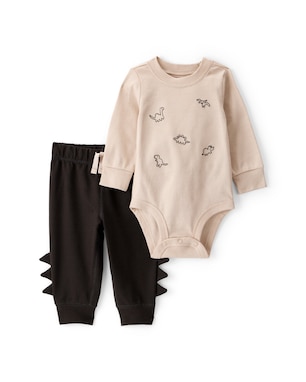 Conjunto longo bebê 2 peças dinossauro interativo - multicor | Carter's
