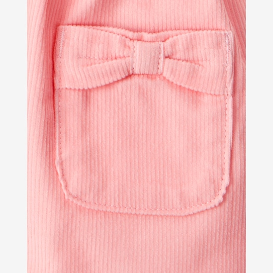 Salopete bebê veludo com blusa e meia calça - multicor | Carter's