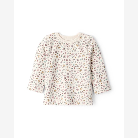 Salopete jeans bebê com blusa e meia calça - multicor | Carter's