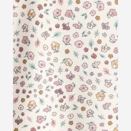 Salopete jeans bebê com blusa e meia calça - multicor | Carter's